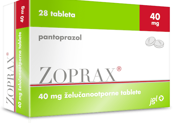Zoprax 40 mg gastro-resistant tablets