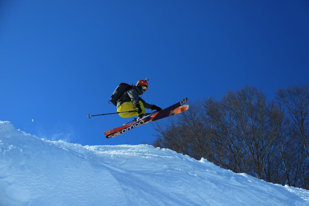 Best ski resorts in Japan view over a snow covered Hokkaido resort