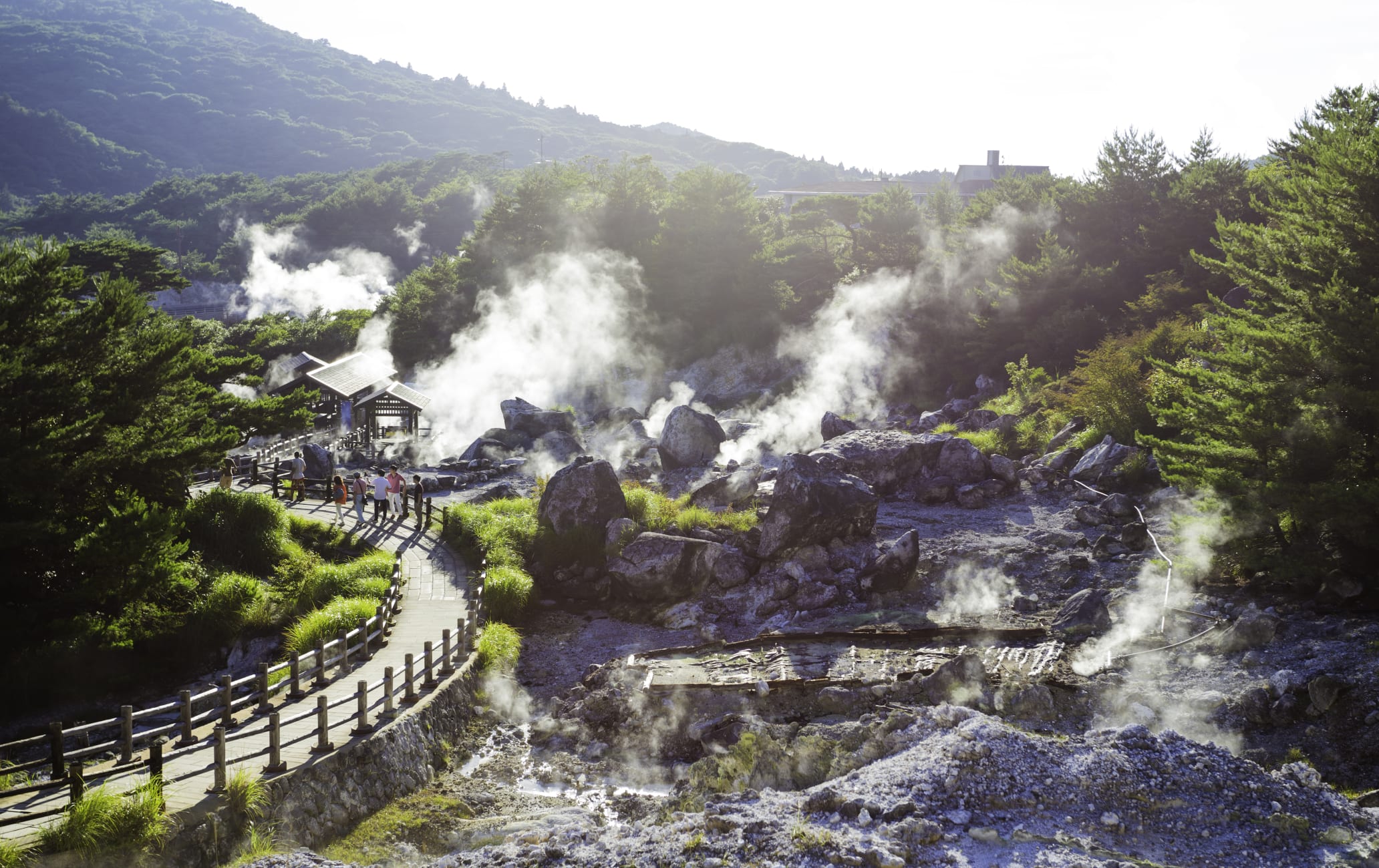 Unzen-onsen Hot Spring