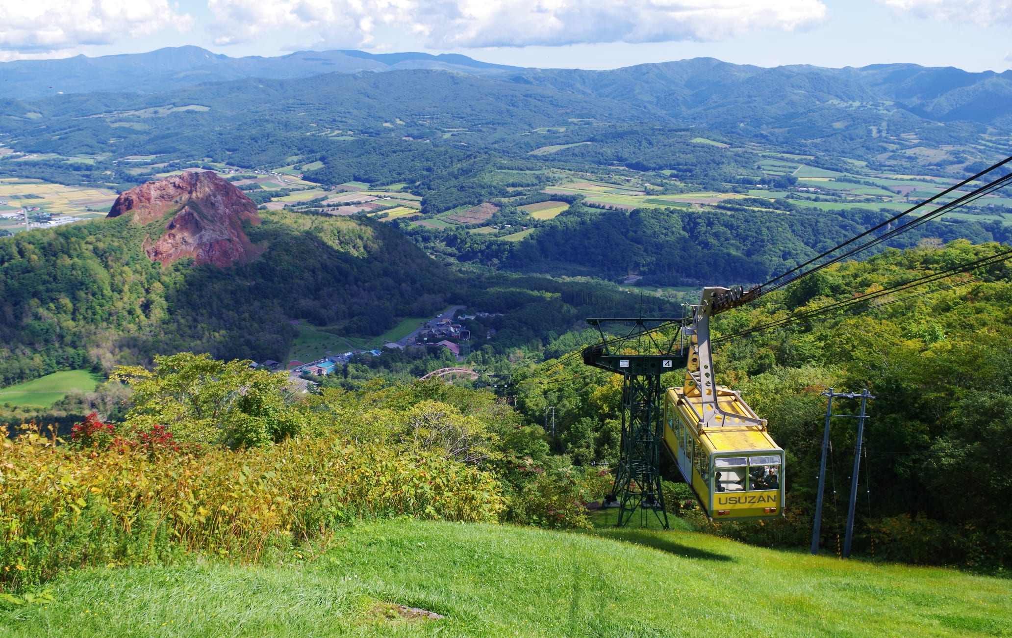 Mt Usu and Mt Showa-Shinzan