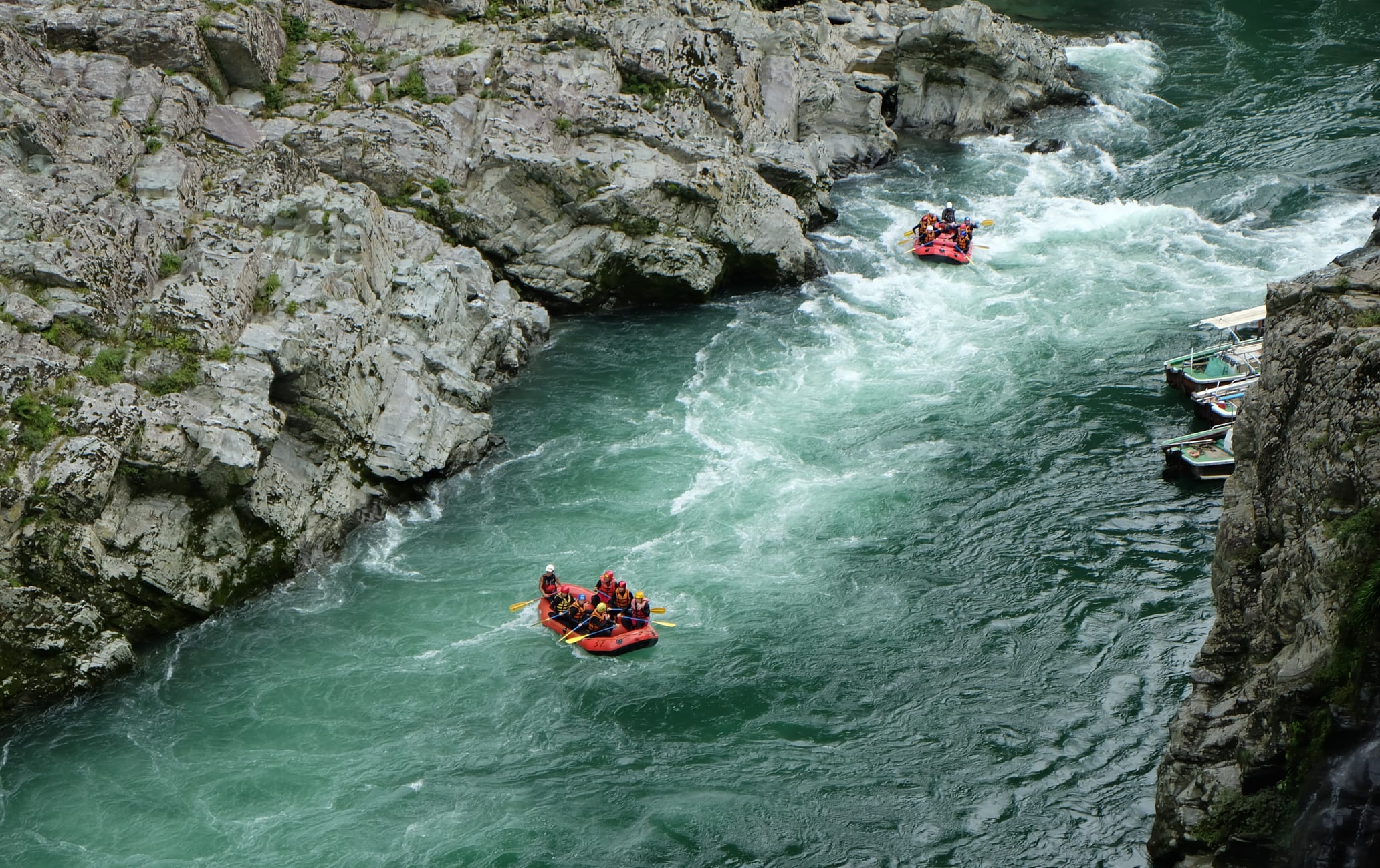 Whitewater rafting