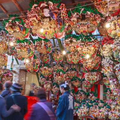 Feria Torinoichi de Asakusa