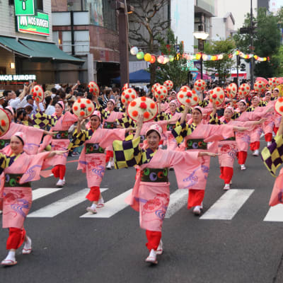 야마가타하나가사축제