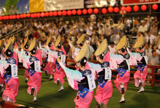 Awa-Odori Folk Dance Festival in Tokushima-SUM