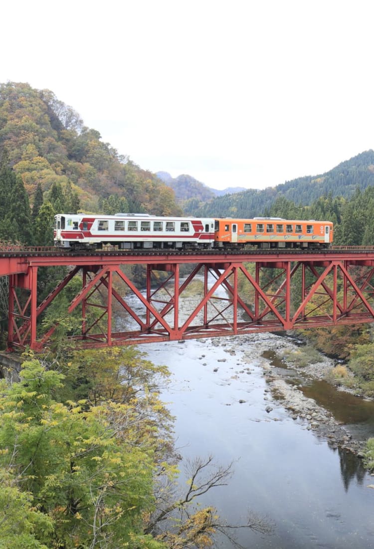 Öffentliche Verkehrsmittel in der japanischen Region Tohoku