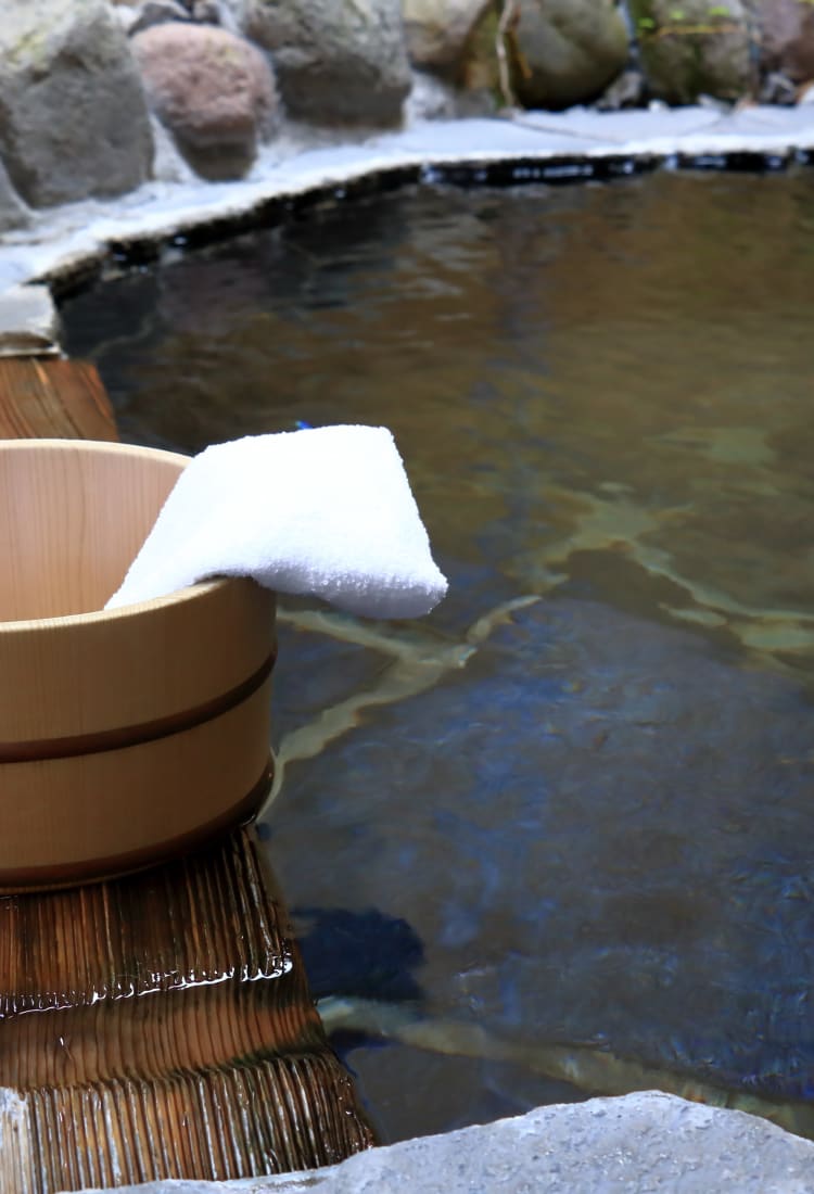 Onsen experience in Oita