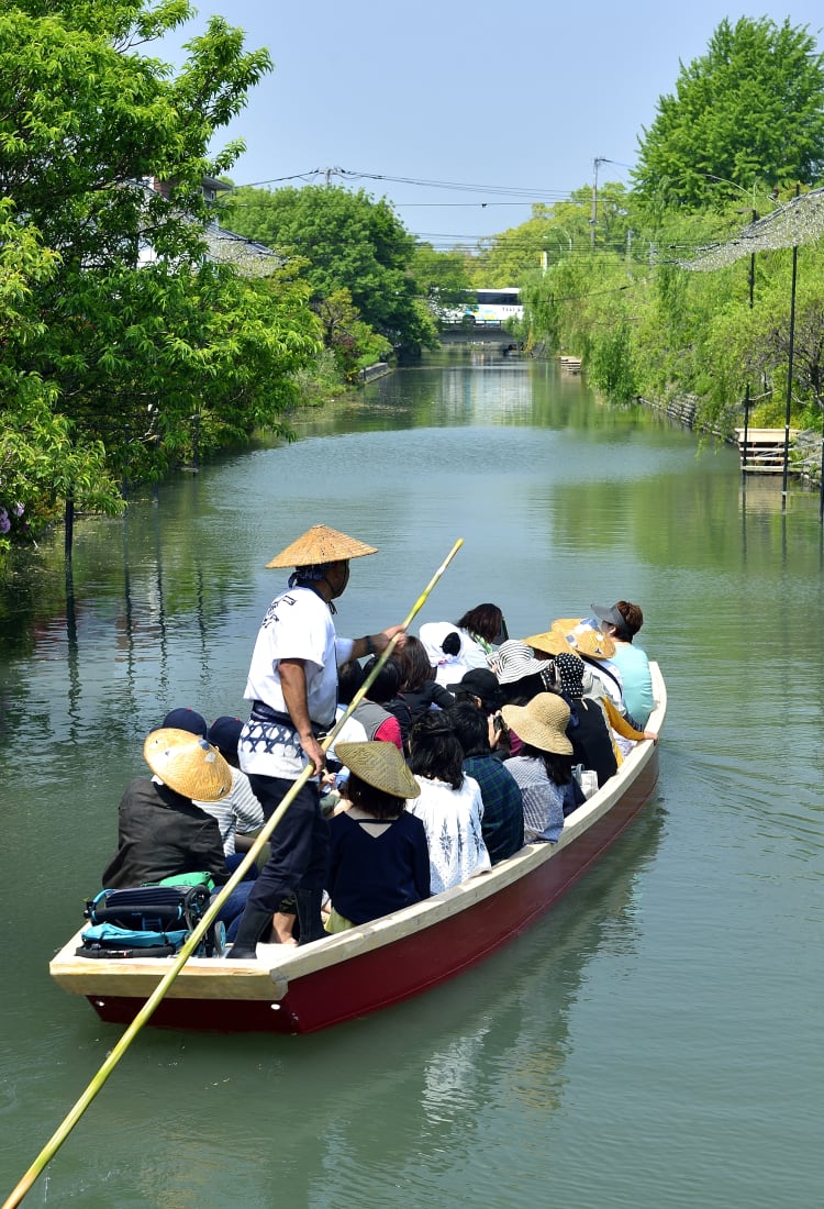 Yanagawa River rapids ride