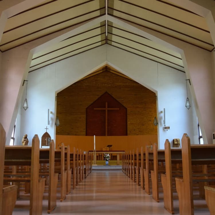 Catholic Shizuoka Church Church Of St Dominic At Chubu Japan