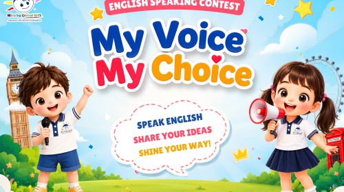 🌟 [CUỘC THI] "MY VOICE – MY CHOICE" – KHI BÉ LÀ NGÔI SAO TỎA SÁNG 🌟