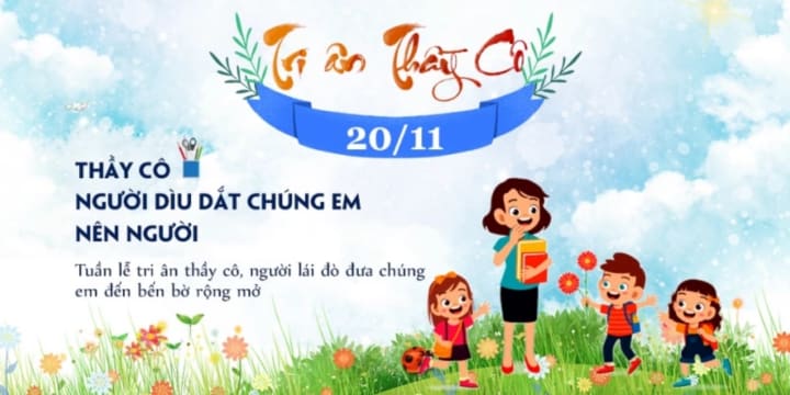 Phông 20/11 đã trở thành biểu tượng của người dân Việt Nam trong các dịp lễ quan trọng, đặc biệt là trên mạng xã hội. Năm 2024, không chỉ các trường học và đơn vị hành chính sử dụng phông này mà ngay cả các công ty đều sử dụng nó để truyền tải thông điệp của mình đầy nhân văn và tôn vinh tinh thần đoàn kết trong cộng đồng. Hãy xem hình ảnh liên quan để cảm nhận sức mạnh của phông 20/11 trong năm 2024!
