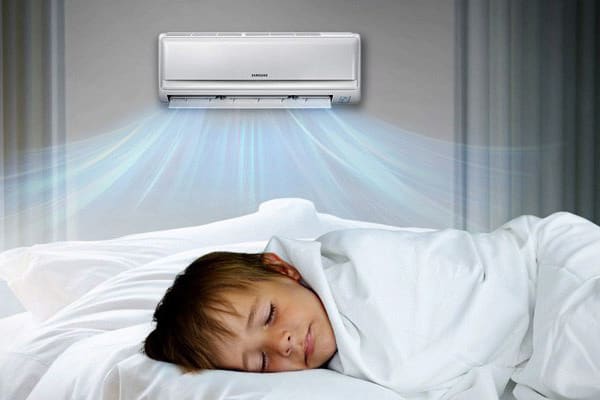 4 LƯU Ý KHI SỬ DỤNG ĐIỀU HÒA CHO TRẺ