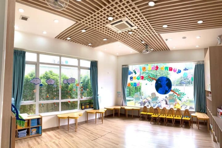 TRẺ KHỎE MẠNH VÀ THÔNG TIN TỎA SÁNG TẠI  MẦM NON DONGSIM - NGOẠI GIAO ĐOÀN