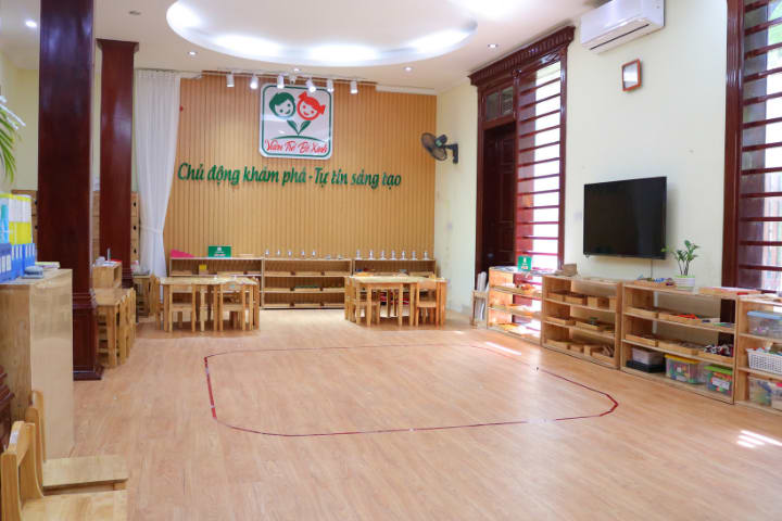 MỖI NGÀY ĐẾN “VƯỜN TRẺ BÉ XINH” LÀ MỘT NGÀY VUI