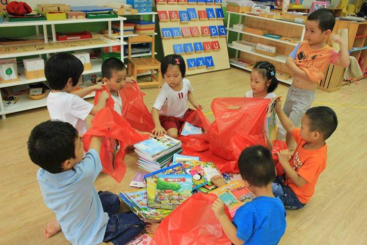 TỔ CHỨC HOẠT ĐỘNG THIỆN NGUYỆN CHO TRẺ MẦM NON