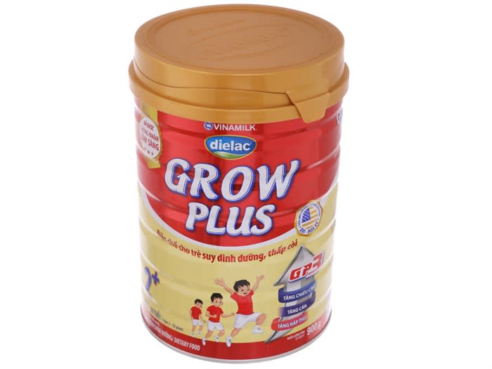 Sữa bột Dielac Grow Plus 2+ đỏ lon 900g (2 - 10 tuổi) tại BachhoaXANH.com