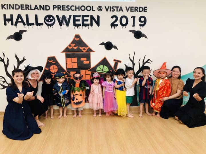 Lễ hội Halloween đầu tiên tại trường Mầm non Quốc tế Kinderland Việt Nam |  Kinderland Vietnam