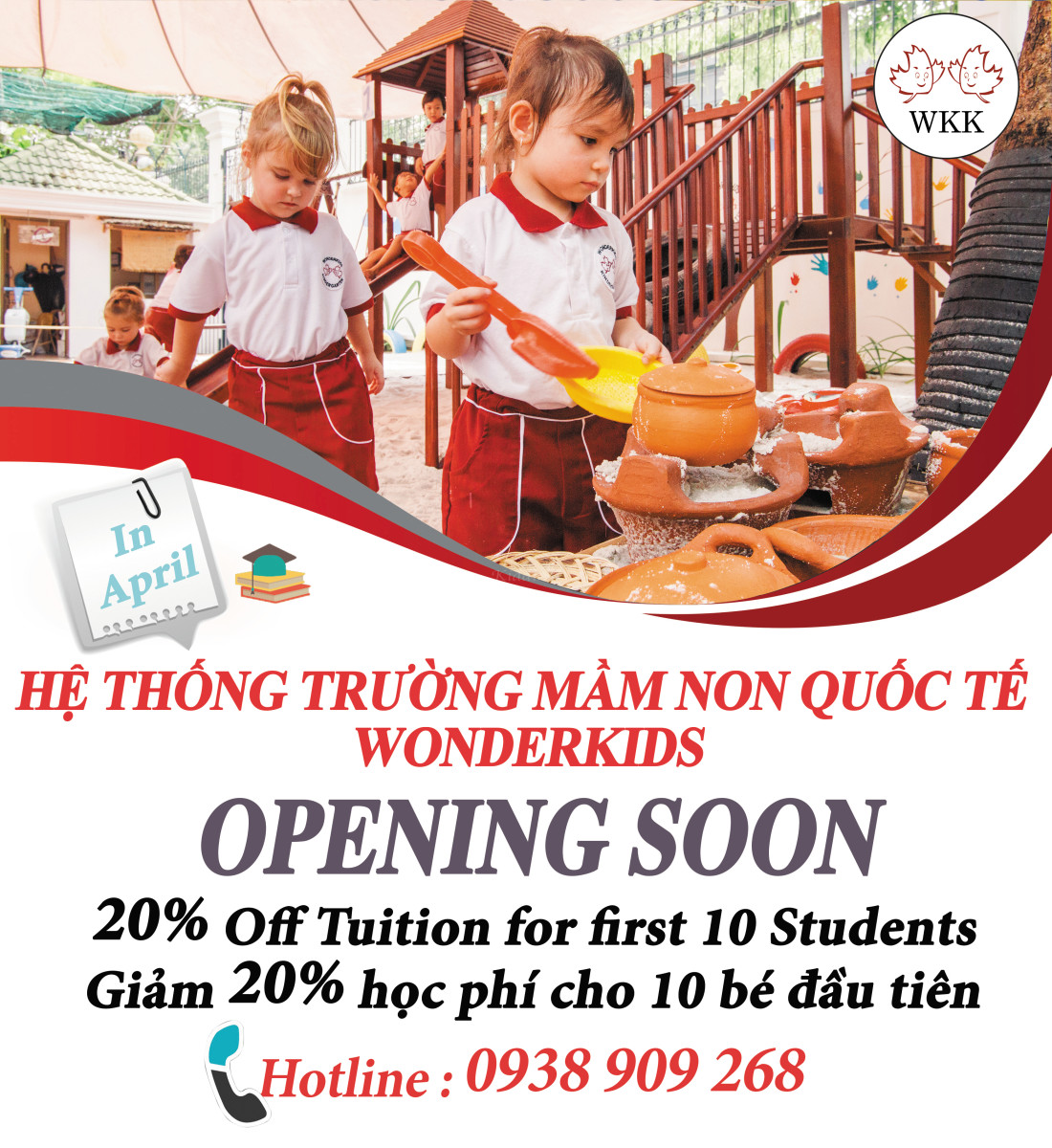 Khai trương cơ sở mới Wonderkids Kindergarten Xuân Thủy