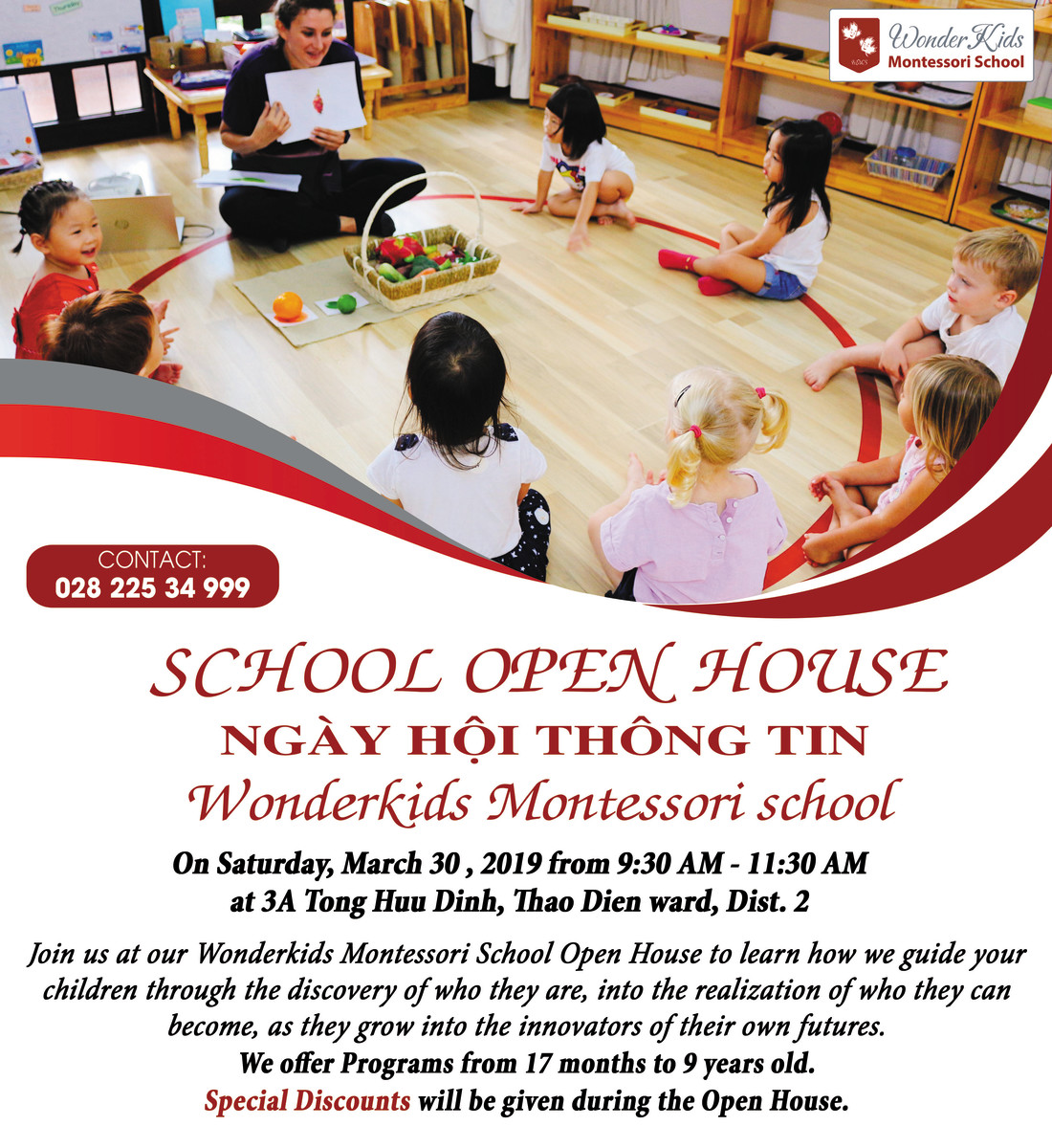 Open House At WonderKids Montessori School