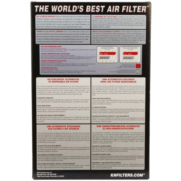 Filtre à air k/&n Filtre 33-2472