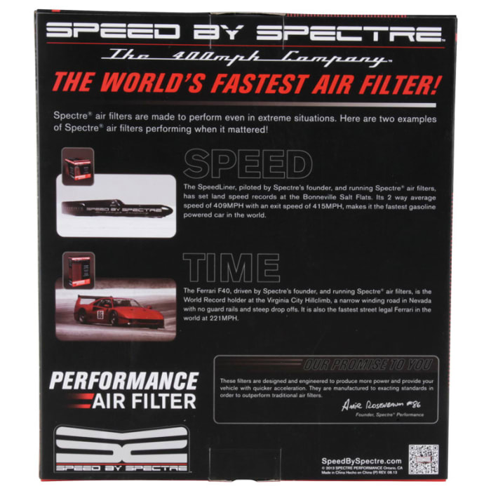 Spectre Performance HPR8755 Air Filter 