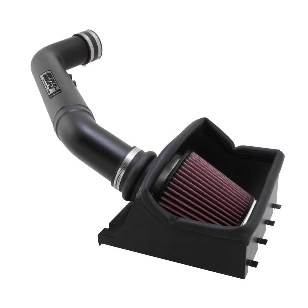K&N 77-2582Ktk Kit Collettore Aspirazione Auto - Lavabile E Riutilizzabile - Aumento Potenza Per Ford F250/F350 Super Duty 6.2L V8