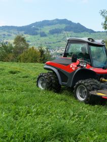 Plain Mowers - VICON EXTRA 324F ALPIN - FRONT MOUNTED ALPINE DISC MOWER, made for mountain regions and hilly conditions with its stable gravity point and excellent visibility