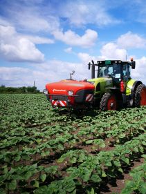 Kverneland iXtra LiFe, apply the liquid fertiliser during seeding, ISOBUS integrated