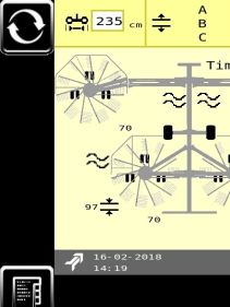 Four Rotor Rakes - Kverneland 95130C Pro, ISOBUScontrol