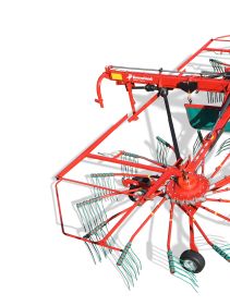 Double Rotor Rakes - Kverneland 9580 C - 9584 C - 9590 C Hydro, heavy duty rakes which performs in the toughest conditions