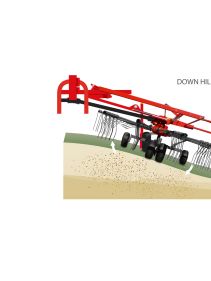 Double Rotor Rakes - VICON ANDEX 804-844-904 HYDRO-904 PRO, high performance also under though conditions cause by a strong carrier frame