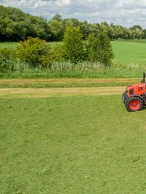 Four Rotor Rakes - VICON ANDEX 1304 PRO, super efficient in use during field operation with ISOBUS option