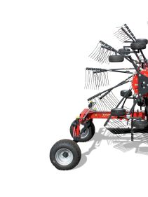 Double Rotor Rakes - VICON ANDEX 804-844-904 HYDRO-904 PRO, high performance also under though conditions cause by a strong carrier frame