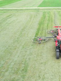 Four Rotor Rakes - VICON ANDEX 1304 PRO, super efficient in use during field operation with ISOBUS option