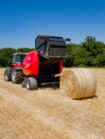 Variable Chamber round balers - VICON RV 5116 - 5118 PLUS, high output performance and reduced maintenance requirments