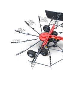 Single Rotor Rakes - VICON ANDEX 323-353-394-424T-434-474T, designed for low power tractors, but still provides great working width