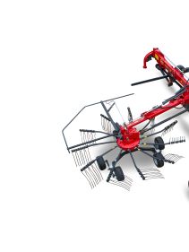 Double Rotor Rakes - VICON ANDEX 644-724-724 HYDRO-764, cost efficient and strong frames for a long lifetime also CompactLine maintanence friendly gearbox