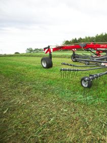 Double Rotor Rakes - VICON ANDEX 774, great maneuvreability and superb performance