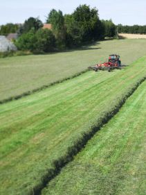 Double Rotor Rakes - VICON ANDEX 774, great maneuvreability and superb performance