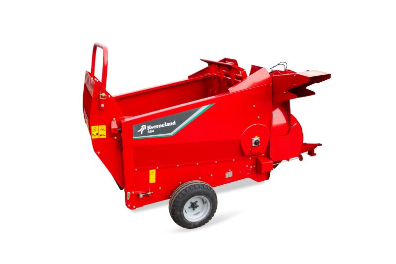 Bale Choppers - Feeders, Kverneland 864, provides more capacity and increased blowing performance during operation