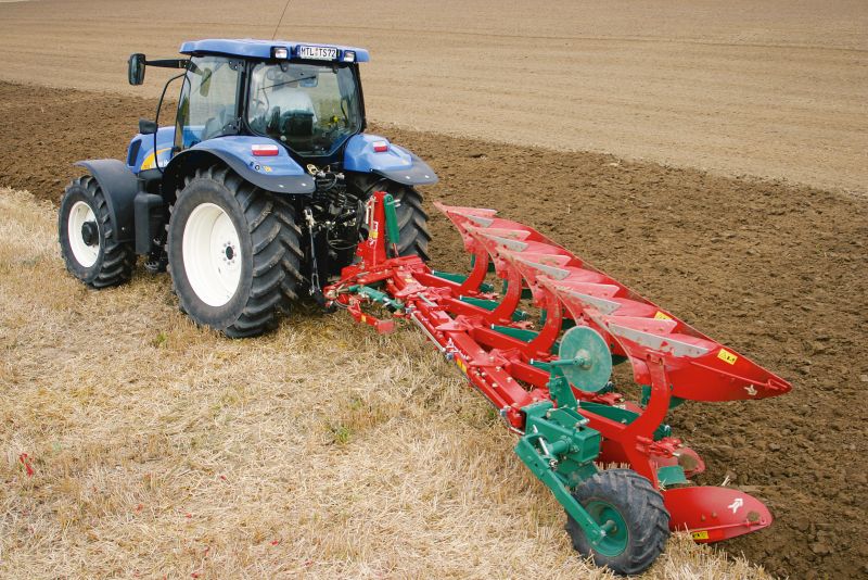 Reversible Mounted Ploughs - Kverneland ES-LS, unique steel treatment provides great life time and makes it easy in use during operation