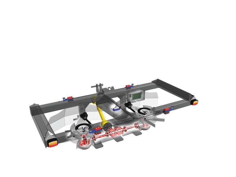 Kverneland Exacta TL, top range spreading with center flow, EasySet, ISOBUS, Geocontrol and Basic Section Control