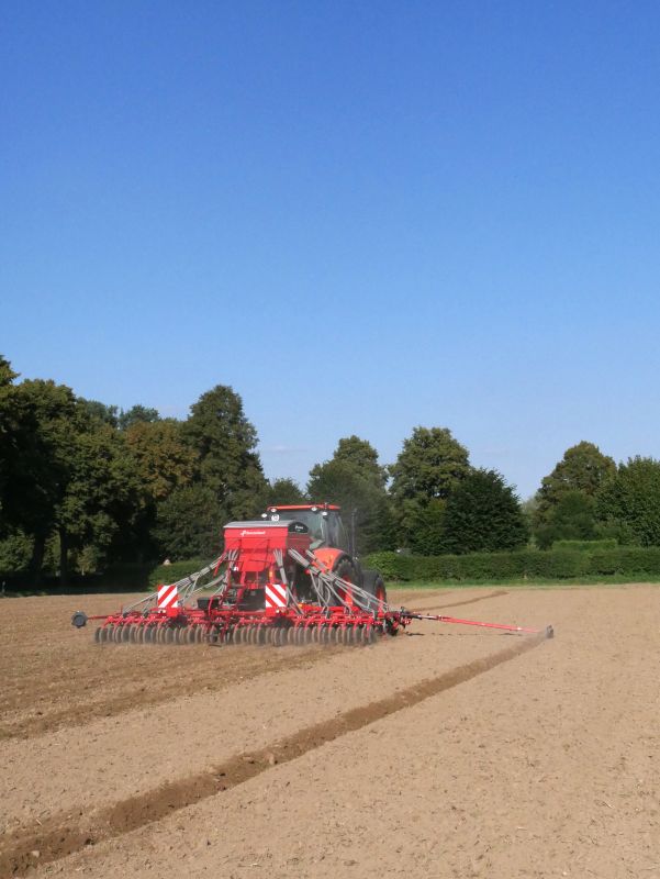 Kverneland ts-drill, cost efficient combined with high performance on the field