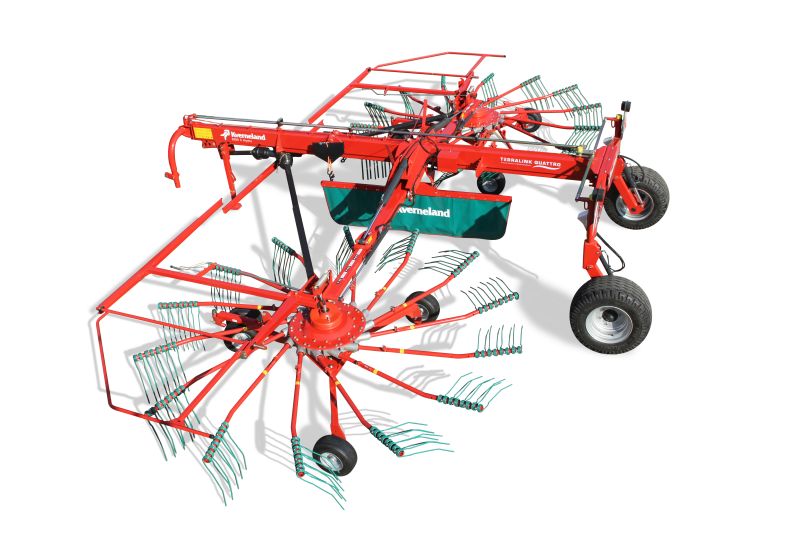 Double Rotor Rakes - Kverneland 9580 C - 9584 C - 9590 C Hydro, heavy duty rakes which performs in the toughest conditions