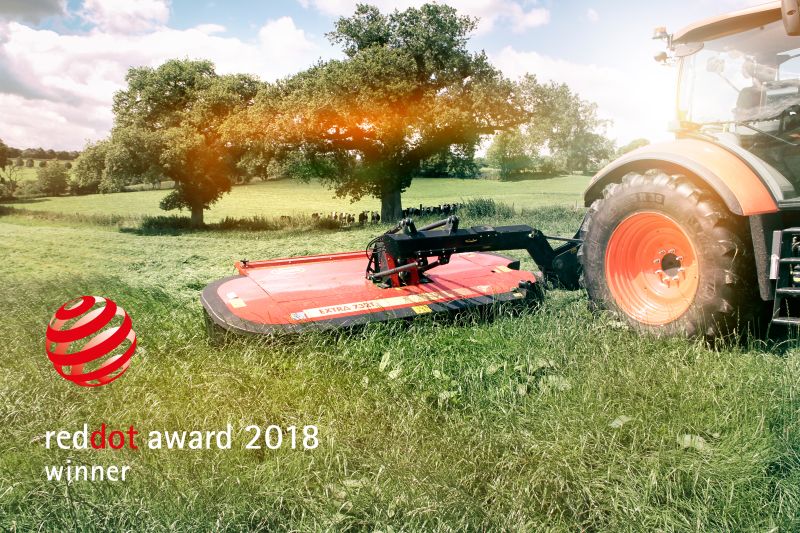 Mower Conditioners - VICON EXTRA 736T VARIO- REAR MOUNTED MOWER CONDITIONERS, Machine of the year 2017, optimal ground preasure and vertical transport solution for safe and efficient movement