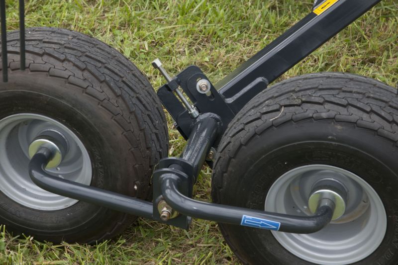 Double Rotor Rakes - Andex 714T VARIO - 714T EVO, CompactLine Gearbox provides almost maintenance free and great strengt during operation