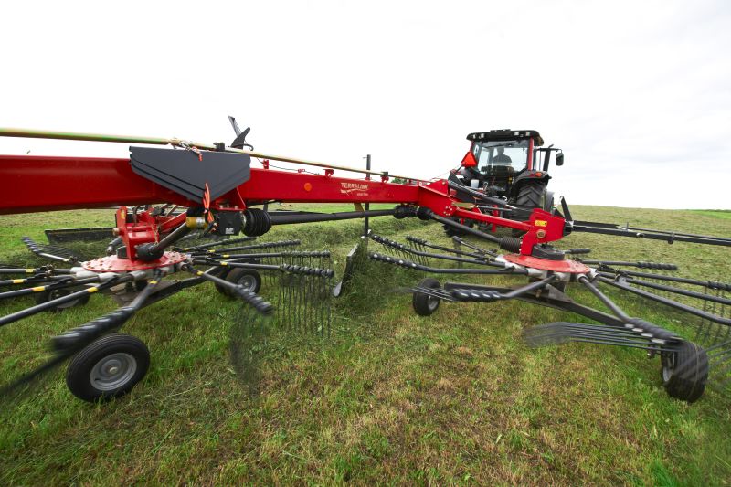 Double Rotor Rakes - VICON ANDEX 774, great maneuvreability and superb performance