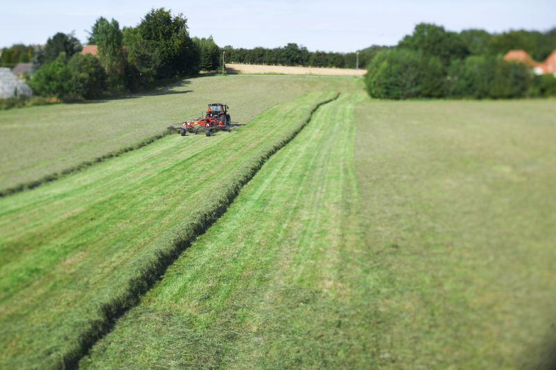 Double Rotor Rakes - VICON ANDEX 774, great maneuvreability and superb performance