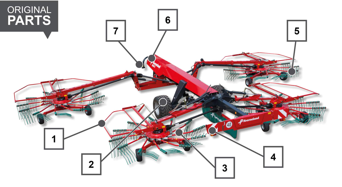 RESSORT TRACTION RÉF. VF06559330 - KVERNELAND