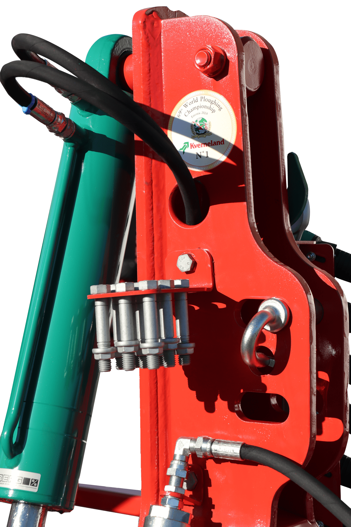 Kverneland Shearbolt on Headstock plough