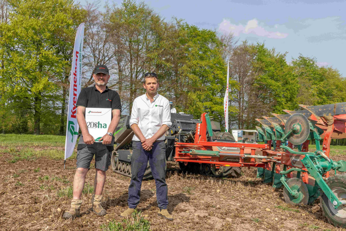 Kverneland LO plov + AgBot Record - resultat